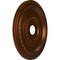 Ekena Millwork Cole PVC Ceiling Medallion (Fits Canopies up to 6"), Metallic Dark Copper, 22"OD x 3 1/2"ID x 1"P CMP22COCDC - alternate 5